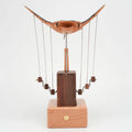 The Manta Ray — Handcrafted Walnut Kinetic Sculpture